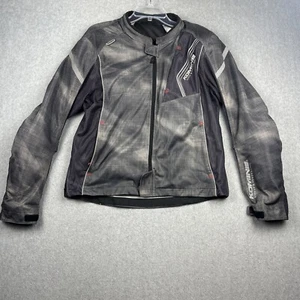Chaqueta de Motocicleta Komine Mujer XL Gris Acolchada JK-128 Malla Cremallera Motociclista Moto Shell - Imagen 1 de 10