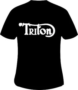 Camiseta estampada de motocicleta Triton Cafe Racer en 6 tallas - Imagen 1 de 1