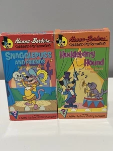 Hanna-Barbera Command Performance VHS Lot Snagglepuss & Huckleberry Hound - Imagen 1 de 10