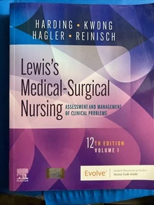 Lewis's medizinisch-chirurgische Krankenpflege - Taschenbuch, von Harding PhD RN - nur Band 1 - Bild 1 von 3