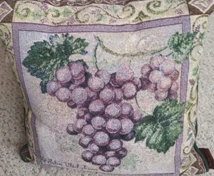 The Rug Barn Tapestry Throw Pillow " Helen Vladykins" - Picture 1 of 13