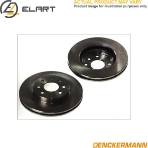 2x BRAKE DISC B130891 FOR KIA VENGA HYUNDAI ix20 D4FC/G4FA 1.4L G4FC 1.6L 4cyl - Picture 1 of 5