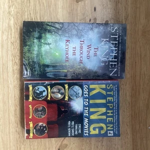 LOT OF 2 STEPHEN KING PAPERBACK Goes To The Movies. Wind Through The Keyhole - Picture 1 of 5