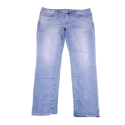 Jeans Joes ajustados rectos talla 42x33,5 azul tiro medio elástico bigote desgastado Foto 1 de 4