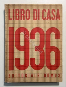 Cucina - Agenda Ricettario - Libro di Casa 1936 - ed. Domus - Picture 1 of 3