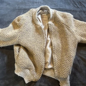Authentic Icelandic Wool Zip Up Sweater - Vintage - 100% Pure Wool - Picture 1 of 8