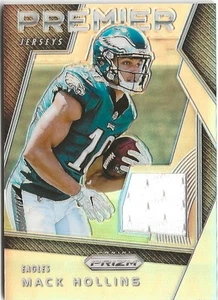 2017 Panini Prizm Mack Hollins Silver Prizm Jersey SP RC New England Patriots - Picture 1 of 1