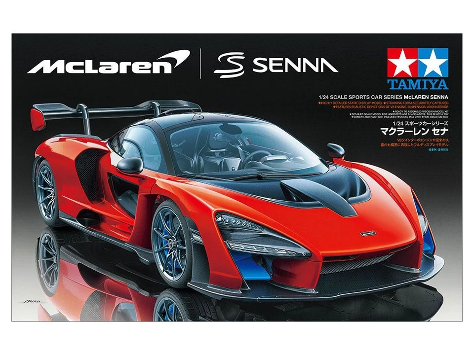 Automodello in Kit da costruire Tamiya 300024355 McLaren Senna 1 24