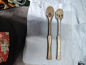 2 Used Armstrong 1/2" Drive Ratchet Shells Parts Or Repair - Picture 1 of 7