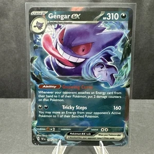 Pokémon Karte Gengar ex 104/162 Holo Double Rare Zeitliche Kräfte NM TCG - Bild 1 von 2