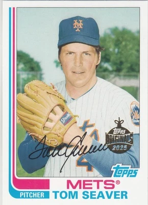 2025 Topps Holiday Originals Buyback 2013 Archives TOM SEAVER #82 Mets - Image 1 of 2