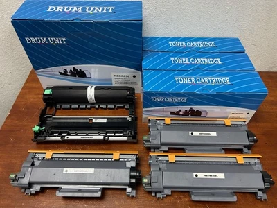 (1) DR830 Drum + (3) TN830 XL Toner Cartridges Compatible for Brother Combo - Image 1 of 4
