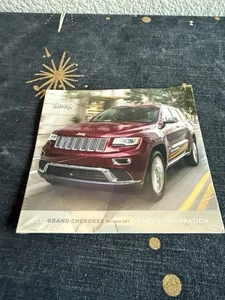 2017 GRAND CHEROKÉE Includes SRT OWNER'S INFORMATION Disc Unopened - Picture 1 of 2