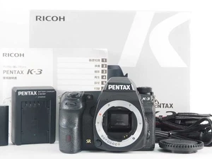 Pentax K-3 digitale 24,3-MP-Spiegelreflexkamera Gehäuse schwarz 50560... - Bild 1 von 12