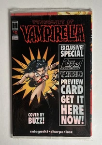 Vampirella #8 (1994) Mint Unopened Bag With Trading Card Very Rare Hot Christmas - Picture 1 of 5