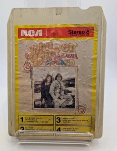 John Denver - Back Home Again 8 Track Tape , RCA, 1974 - Picture 1 of 2