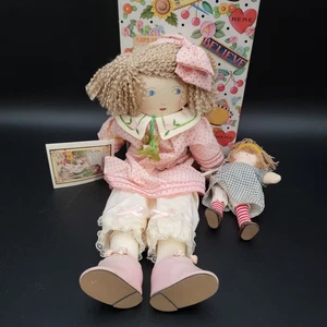 Maria Engelbreit MICHAELA Stoffpuppe & Mini Babypuppe. Box & Tags - Bild 1 von 12