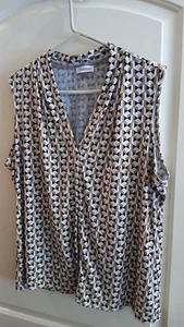 Calvin Klein Sleeveless Women's top,1X - Picture 1 of 7