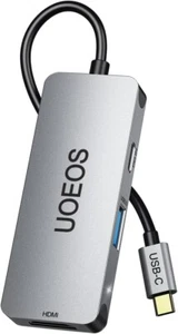 7 in 1 Multiport USB-C Hub Type C To USB 3.0 w/ 4K HDMI Output & SD/Micro Reader - Picture 1 of 2