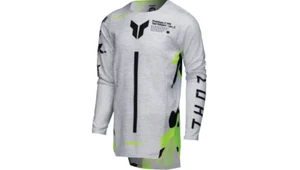 NUEVO THOR 29122540 Juvenil MODO DEPORTIVO Riot Jersey - Blanco/Ácido - Grande - Imagen 1 de 4