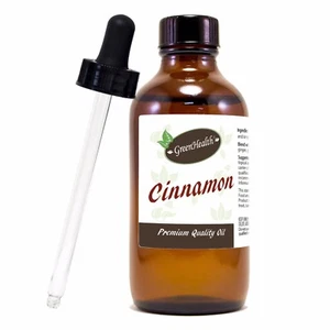 4 fl oz Premium Quality Cinnamon Oil in Amber Glass Bottle w/ Glass Dropper - Picture 1 of 1