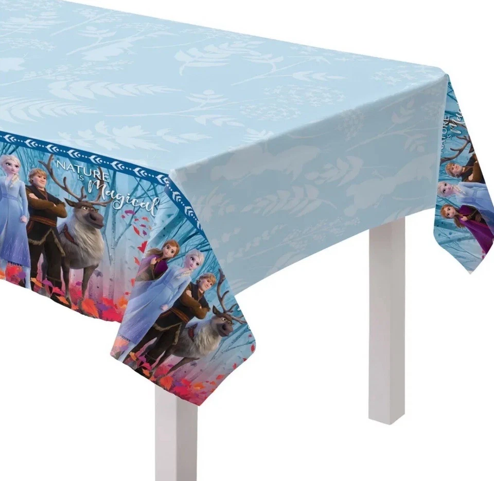 Disney Frozen 2 Plastic Table Cover, 54" wide x 96" long - Image 1 of 1
