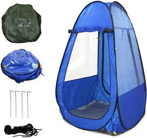 1-2 Personen Wasserdichtes Zelt bei schlechtem Wetter Pop Up Schnellschutz Beobachten Sport - Bild 1 von 11