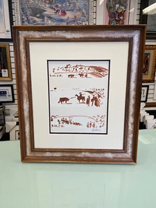Pablo Picasso " Toros Y Toreros " II Original  Lithograph Pencil Hand Signed COA - Picture 1 of 6