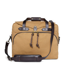 Filson Padded Laptop Bag/Briefcase - Tan