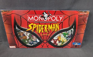 Monopoly Spider-Man Gioco da Tavolo Parker Brothers Gettoni Peltro da Collezione 2002 - Foto 1 di 10