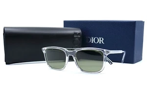 NEW DIOR INDIOR S11 TRANSPARENT GREEN LENS SUNGLASSES AUTHENTIC - Picture 1 of 12