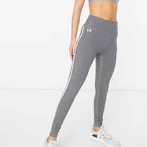 Under Armour Heather Gray Leggings, High Waisted, Stripe Details, Size XXL, NWT! - Picture 1 of 3