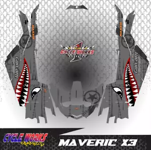 Can-am Canam Maverick X3 SEMI CUSTOM GRAPHICS KIT X12 - Picture 1 of 3