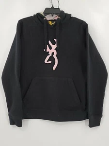 Browning Mens Size XL Color Black Long Sleeve Graphic Drawstring Outdoor Hoodie - Picture 1 of 5
