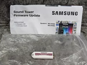 🔥New🔥 Samsung Sound Tower Speaker Firmware Update USB (5/24) Only (K2) - Picture 1 of 8