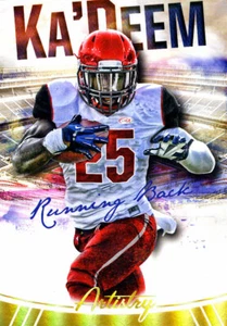 ARTISTRY-GOLD Ka'Deem Carey INSERTO-RC OSOS Arizona WILDCATS - Imagen 1 de 1