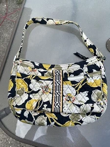 VERA BRADLEY Cassidy DOGWOOD Shoulder Bag,, Retired Pattern - Picture 1 of 7
