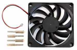 Ventilador de refrigeración CC 80x80x10,8 mm (conector de 2 pines) - Imagen 1 de 2