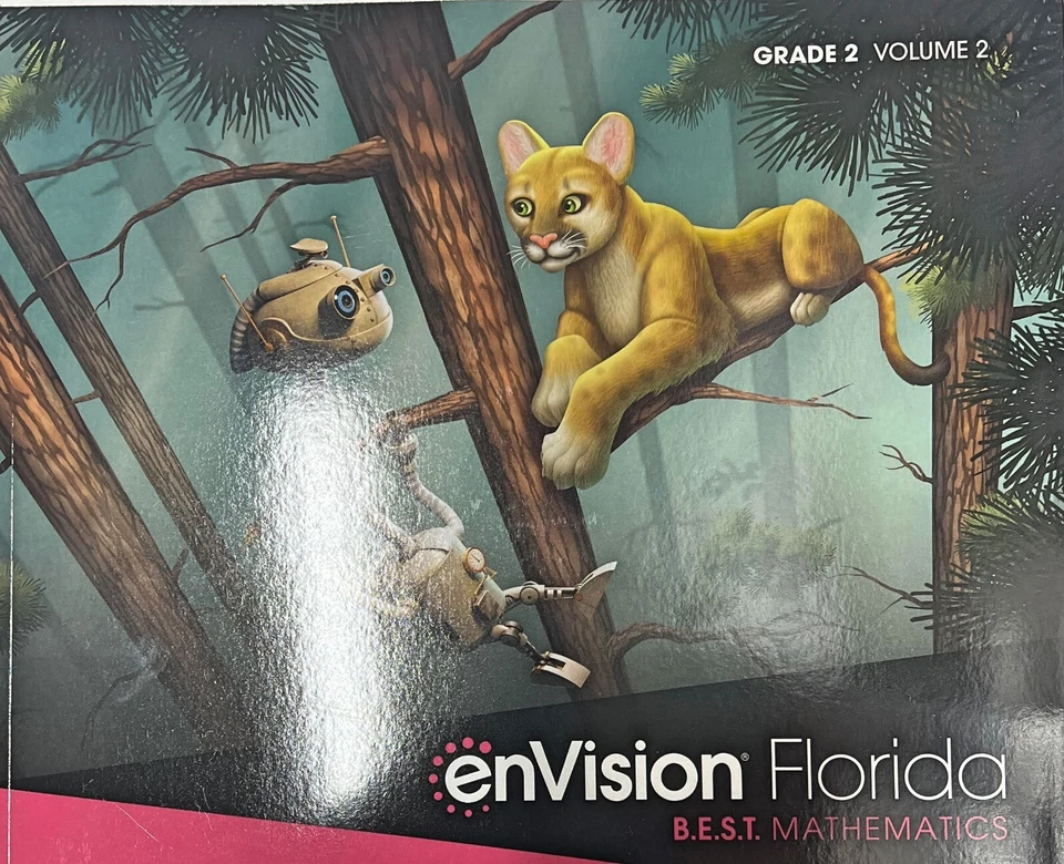 Grade 2 Envision Florida B.E.S.T. Mathematics Student Edition Volume 2 2023 BEST