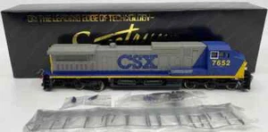 Bachmann 86011 HO Scale CSX GE Dash 8-40CW Wide Cab Diesel Locomoitve #7652 - Picture 1 of 6