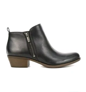 Lucky Brand Gr. 10W Basel schwarze Nappaleder Stiefeletten, neu - Bild 1 von 18