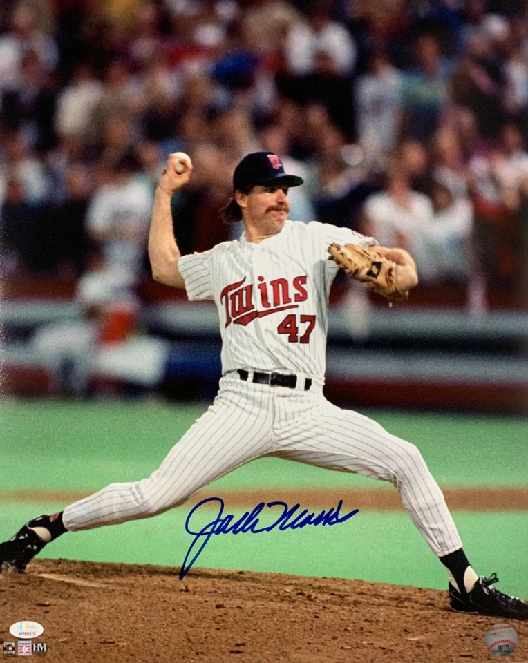 Minn Twins WS Champ & HOFer JACK MORRIS Signed 16x20 Photo #1 AUTO -- JSA - Image 1 of 1