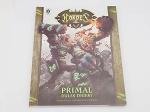 PRIVATEER PRESS HORDES PRIMAL RULES DIGEST. 2015. GREEN 1523 - Picture 1 of 1