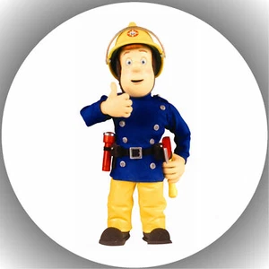 Tortenaufleger Geburtstag Party Tortenbild Fondant  Oblate Feuerwehrmann Sam P17 - Bild 1 von 1