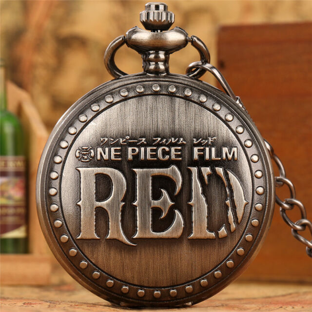 ONE PIECE FILM GOLD Popular Animated Movie Quartz Pocket Watch