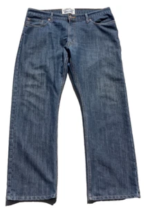 Levi Strauss Signiture Jeans Men’s 36x30 Blue Slim Straight EUC - Picture 1 of 3