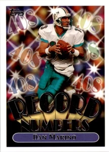 1999 Topps Chrome Record Numbers #RN5 Dan Marino - Picture 1 of 2