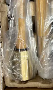 West Elm Mid Century Rod w/ Finials 28-48 inches Oak/Antique Brass - Picture 1 of 3