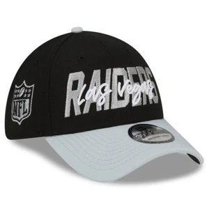 New Era 39THIRTY Official NFL Las Vegas Raiders Draft Stage L/XL Flex-Fit Hat - Picture 1 of 8
