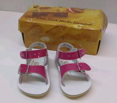 Sandalias Salt Water Sun San 1718S Brillante Fucsia Surfer Talla 3 Foto 1 de 4